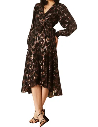 Caballero Mirabella Dress In Sparkle Scallop In Multi