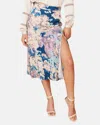 Caballero Nova Skirt In Lilac Fields In Multi