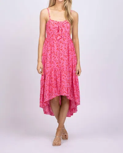 Caballero Pebble Dress In Cabo Pink In Multi