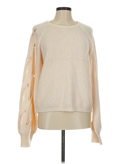 Pre-owned Caballero Pullover Sweater In Ivory