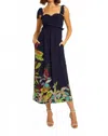 Caballero Rebecca Maxi Dress In Midnight Kruger In Black