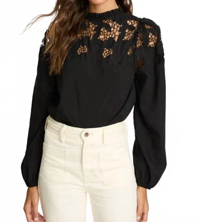 Caballero Riana Reversible Top In Black