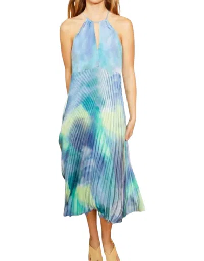 Caballero Sylvie Dress In Cloudy Skies In Blue
