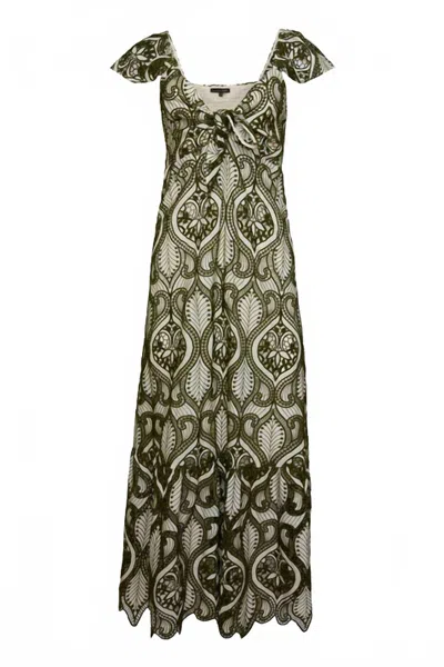 Caballero Women's Gwen Dress In Loden Green In Multi