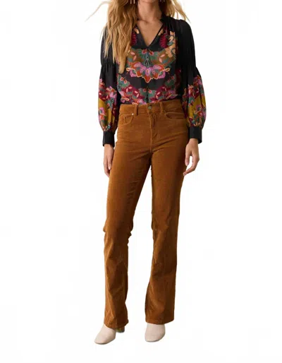 Caballero Women's Jillian Top In Black Floral