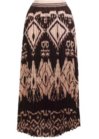 Caballero Women's Lucille Skirt In Ikat Tapestry In Multi