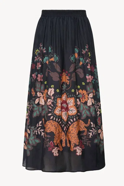 Caballero Women's Nayla Midi Skirt In Leo Peony In Multi