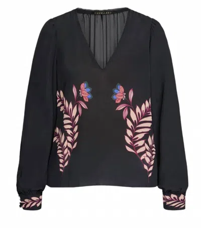 Caballero Women's Ruby Top In Dark Orchard In Multi