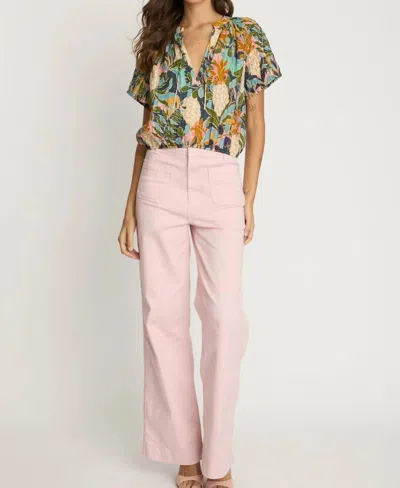 Caballero Zola Top In Baroque Pineapple In Multi