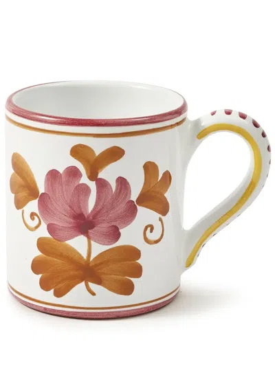 Cabana Blossom Floral-print Mug In White