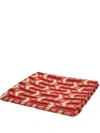 Cabana Chevron Rectangular Tablecloth In Red