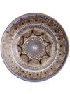 Cabana Horezu Ceramic Plate (21cm) In Neutrals