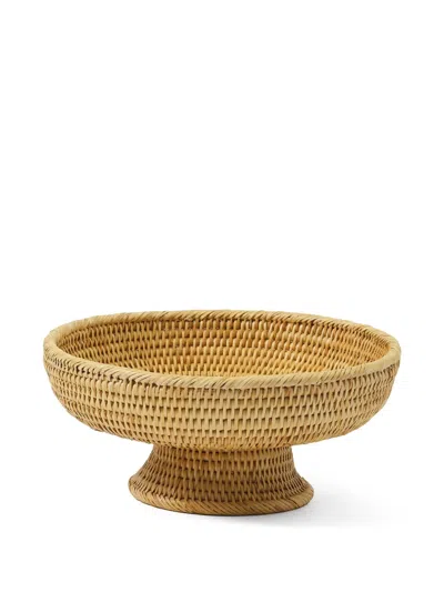Cabana Large Sabbia Fruit Stand (22cm X 11cm) In Yellow