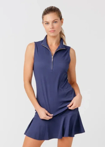 Cabana Life 15" Flounce Skort In Blue