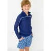 Cabana Life Kids'  Boys Swim Trunks In Blue