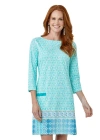 Cabana Life Cabana Shift Dress In Coastal Cottage