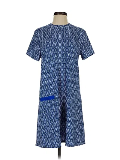 Pre-owned Cabana Life Casual Dress In Blue