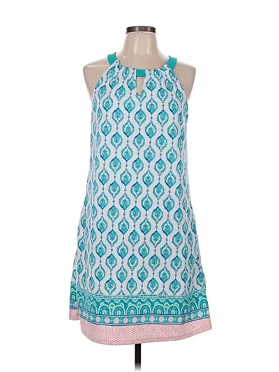 Pre-owned Cabana Life Casual Dress In Blue