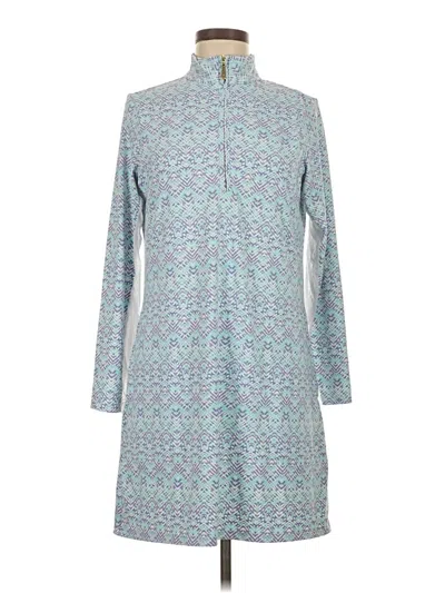 Pre-owned Cabana Life Casual Dress In Blue