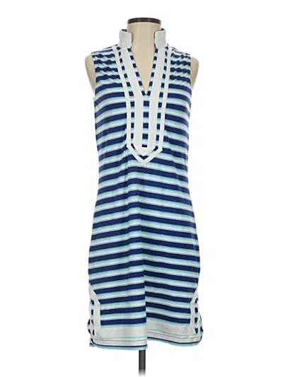 Pre-owned Cabana Life Casual Dress In Blue
