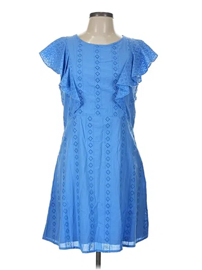 Pre-owned Cabana Life Casual Dress In Blue