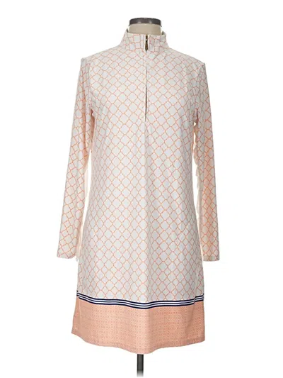 Pre-owned Cabana Life Casual Dress In Tan