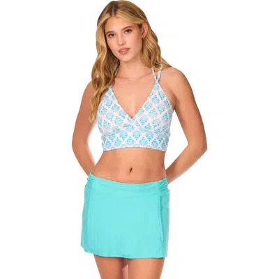 Cabana Life Classic Swim Skirt In Blue