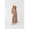 Cabana Life Gauze Travel Pant In Brown