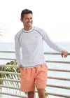 CABANA LIFE MEN'S FISHER ISLAND SWIM TRUNKS