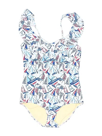 Pre-owned Cabana Life One Piece Swimsuit In Ivory