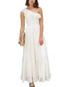 Cabana Life One-shoulder Maxi Dress In White