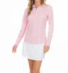 Cabana Life Performance Zip Top In Algarve In Multi
