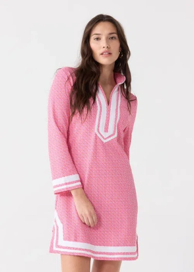 Cabana Life Pique Tunic Dress In Amelia Island