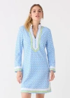 Cabana Life Pique Tunic Dress In Seaside