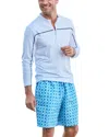 Cabana Life Reversible Swim Trunk In Multi