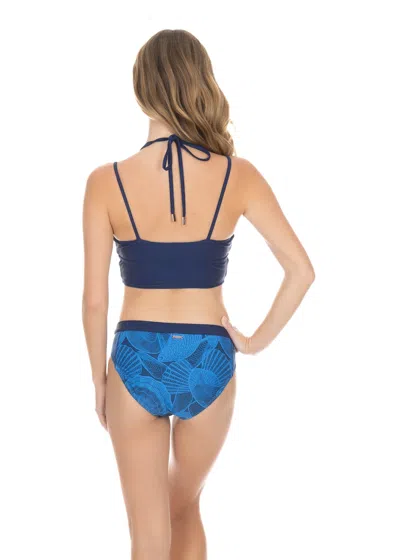 Cabana Life San Sebastian Mid Rise Bikini Bottom In Multi
