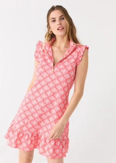 Cabana Life Sleeveless Ruffle Sport Dress In Amelia Island