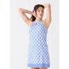 Cabana Life Sleeveless Shift Dress In Blue