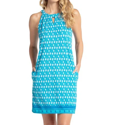 Cabana Life Sleeveless Shift Dress In Palm Valley In Multi