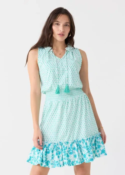 Cabana Life Smocked Waist Dress In Rosemary Beach