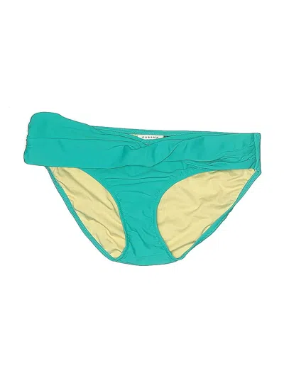 Pre-owned Cabana Life Swimsuit Bottoms In Green