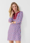 Cabana Life Tunic Dress In Blue