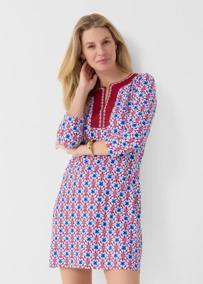 Cabana Life Tunic Dress In Blue