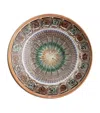 Cabana Magazine Ceramic Horezu Plate In Green