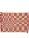 Cabana Magazine Lecce Cotton Placemat In Red