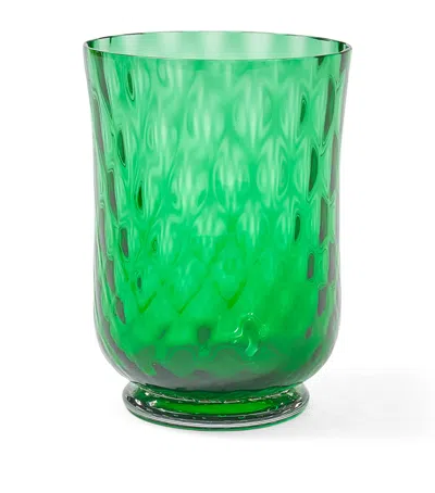 Cabana Magazine Murano Glass Balloton Tumbler In Green