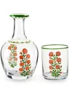 Cabana Magazine Murano Glass Bedside Set In Neutrals