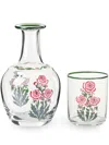 Cabana Magazine Murano Glass Bedside Set In Neutrals