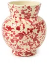 Cabana Magazine Speckled Ceramic Vase (18cm) In Neutrals