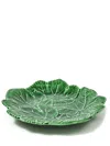 Cabana Magazine Vine Leaf Fruit Plate (21cm) In Green